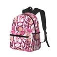 thumbnail image 2 of Haiem Cute Girl Lightweight Backpack for School, Classic Basic Water Resistant Casual Daypack for Travel with Bottle Side Pockets, 2 of 8
