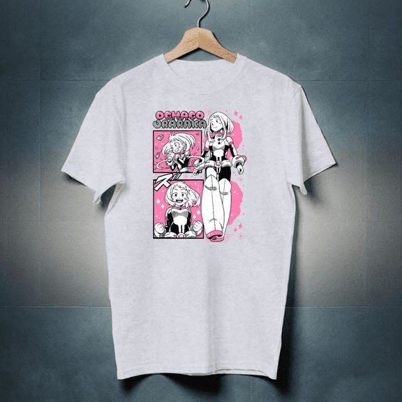 Ochaco Uraraka T-Shirt My Hero Academia Tshirt Endeavor Midoriya Shirt MHA Dabi