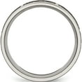 thumbnail image 2 of Titanium Brushed Celtic Laser Design 8mm Flat Band (Size 8) Made In China tb33b-8, 2 of 5