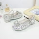 thumbnail image 1 of Zapatos de cuero para niñas, tacón alto, otoño, lentejuelas, moda, niña pequeña, zapatos de princesa de cristal, 1 of 6
