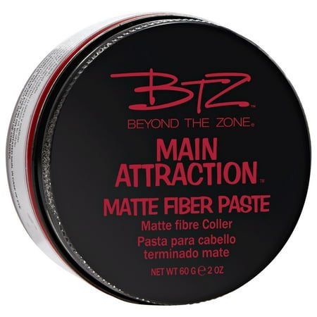 Beyond the Zone Matte Fiber Paste, Thickens and increases fullness to hair By