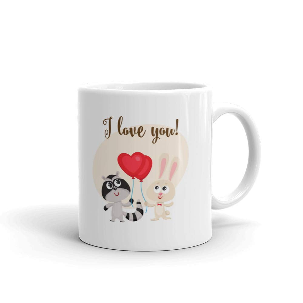 I Love Heart Rice Mug