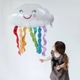 thumbnail image 4 of 1 pieza de globos de aluminio con forma de nube blanca, azul y rosa para cumpleaños, fiestas temáticas de baby shower, suministros de decoración para fiestas de cumpleaños, 4 of 5