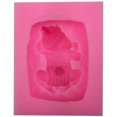 thumbnail image 4 of 1 pieza de nuevo diseño de llegada 3D molde de silicona para bebé conejito vestido de bebé herramientas de decoración de pasteles de fondant de chocolate, 4 of 7