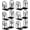 Vase, variant on 6 Pairs Decorative Book Ends Metal Bookends for Shelves Black Metal Heavy Duty Book Ends Holder Supports Stoppers for Home Office School, 6.9x4.9x3.5”(Geometrical)