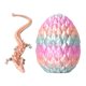 thumbnail image 2 of Embutidoras de cesta de Pascua, huevo de dragón impreso en 3D, juguete antiestrés para niños y adultos, 2 of 8