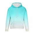 thumbnail image 2 of zfhfof Men's Novelty Hoodies Fashion Gradient Casual Pullover Hoodie Long Sleeve Athletic Hooded Sweatshirts with Pockets, 2 of 4