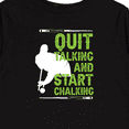 thumbnail image 4 of Inktastic Pool Player Gift Billiards Quote Boys or Girls Long Sleeve Toddler T-Shirt, 4 of 5