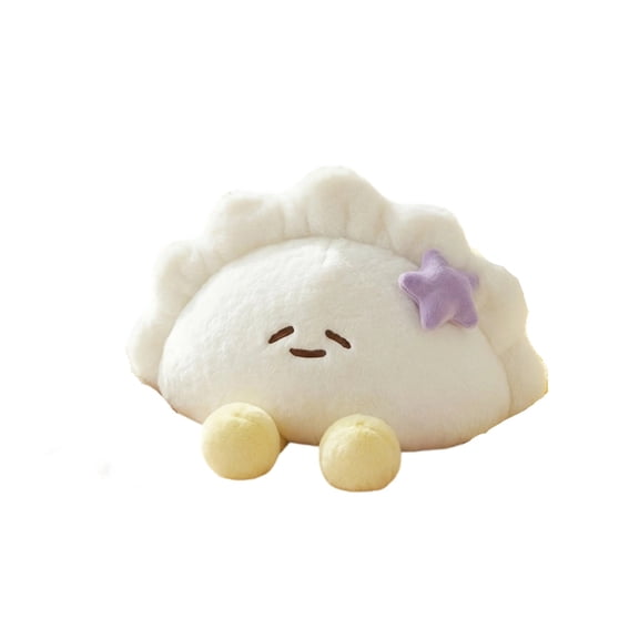 Dumpling Plush Toy, Colorful / Vibrant Design Food - Themed Stuffed Character With Friendly Face, Ideal For Cuddles & Plush Collection