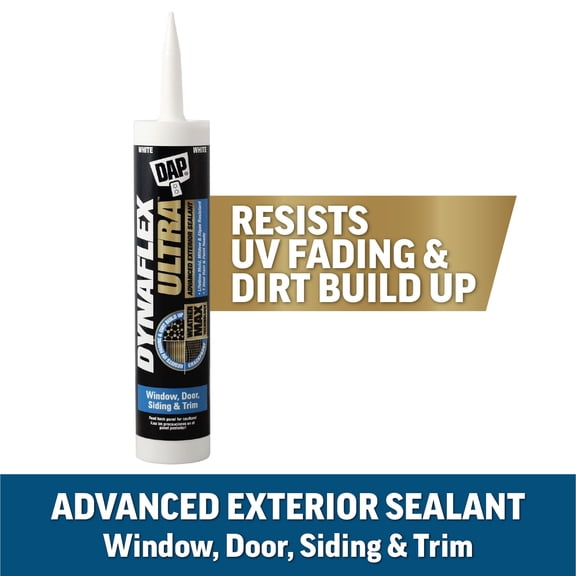 DAP Dynaflex Ultra 10.1 oz White Window, Door, and Siding Sealant