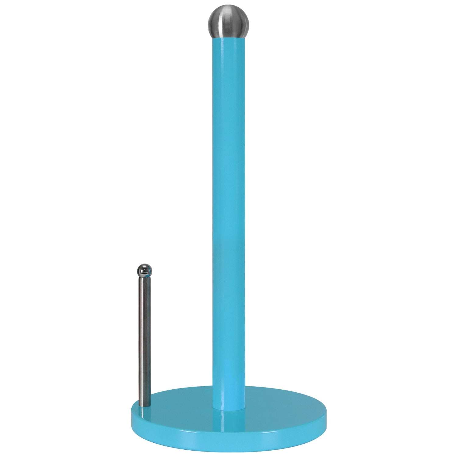 Blue Donuts Paper Towel Holder Countertop - Easy One-Handed Tear