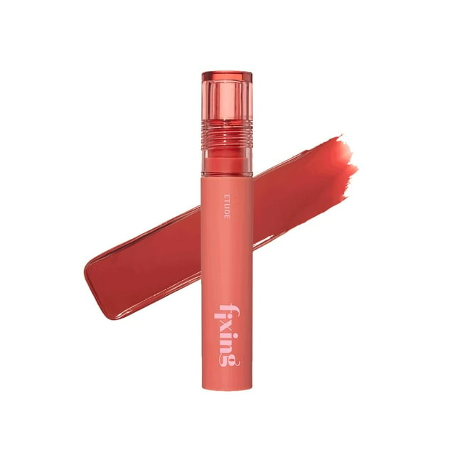 Lápiz labial líquido ETUDE Fixing Tint #02 Vintage Red, 4 ml