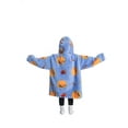 thumbnail image 3 of Oversized Hoodie Blanket Wearable Blanket Sweatshirt Plush Warm Cozy Fleece Top for Women Men Kids, 3 of 6