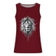 thumbnail image 3 of Tanques para Hombre para el Verano Solto Chaleco Impresión Deportivo Cuello Redondo, Casual, 3 of 3