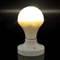thumbnail image 3 of kurtrusly 1pc Plastic E27 Base Light Bulb Lamp Socket Holder White Base Lamp Socket Led Light Bulb Holder Screw Cap Socket Bulb Holder white 7.5cmx4cm 1Set, 3 of 6