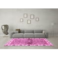 thumbnail image 3 of Ahgly Company Indoor Round Oriental Pink Traditional Area Rugs, 6' Round, 3 of 4