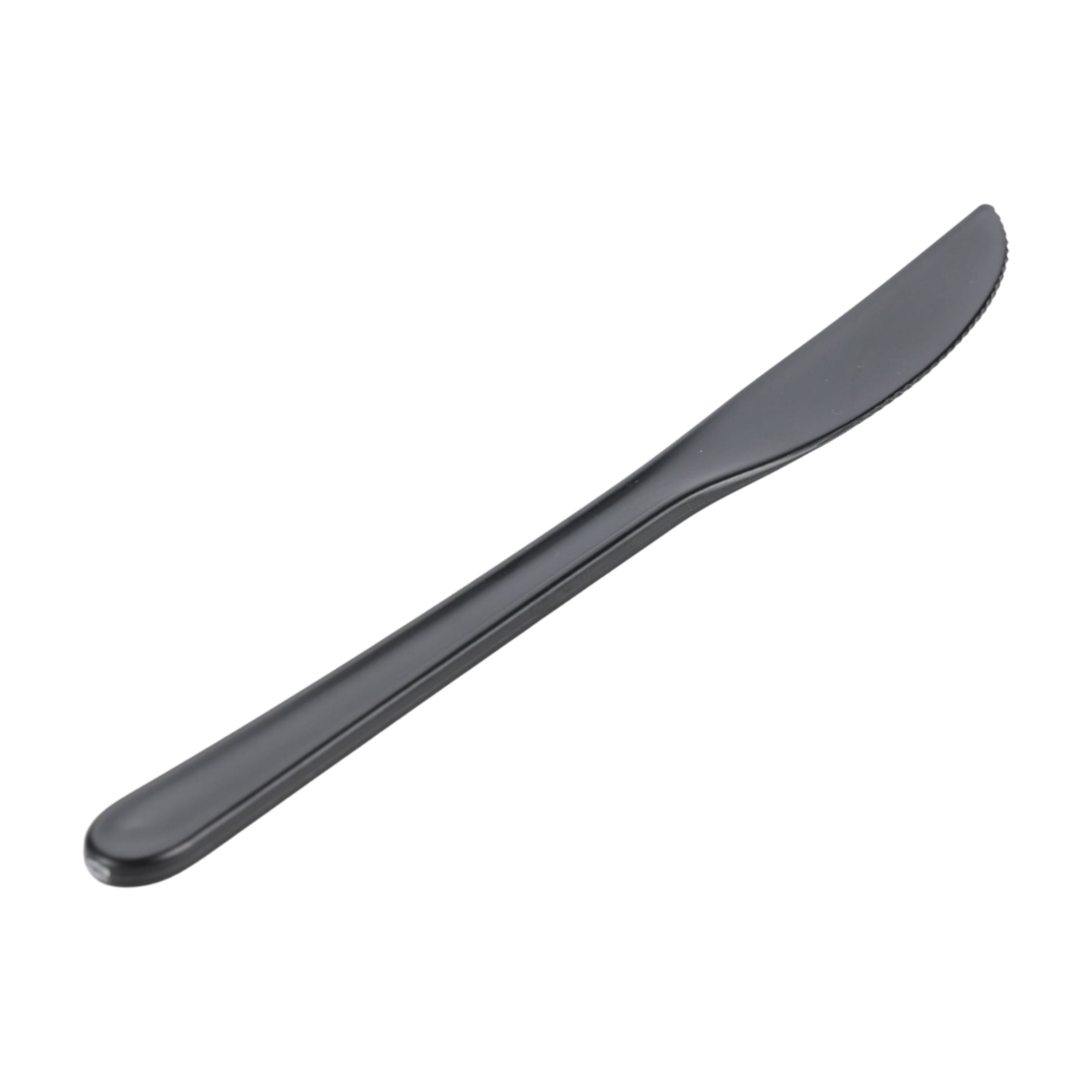 Mainstays - Black Eco-Friendly Recycled Plastic 3-Piece Flatware Set