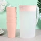 thumbnail image 3 of 1.6L Plastic Beverage Kettle Heat Resistant Cold Water Jug Juice Pitcher with Lid and 4PCS Cups (Pink), 3 of 3