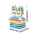 thumbnail image 3 of AYktou 10pcs Easter Treat Boxes Happy Easter Gift Box,Cute Bunny Easter Baskets Containers Rabbits Shape Candy Goodies Cookies Box Holder for Easter Decorations Party Favor Supplies, 3 of 7