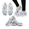 thumbnail image 1 of Zapatos de plataforma ligeros con estampado de suministros médicos de primeros auxilios de color verde claro, zapatos cómodos y transpirables de verano., 1 of 6