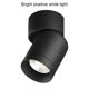 thumbnail image 3 of Advancent Luz descendente de aluminio 220V LED ergonómico anodizado disipación de calor interior hogar sala de estar estudio porche lámpara de Iluminación y accesorios Carcasa negra 6000K Advancent HA066350-04, 3 of 6