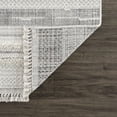 thumbnail image 5 of Hauteloom Dishman Living Room, Bedroom Area Rug - Farmhouse - Cream,Light Gray - 8'10" x 12', 5 of 18