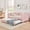 Pink, variant on New Full‑Size Daybed, Gingham Upholstered 3‑in‑1 Versatile Convertible Sofa Bed with Pull‑Out Trundle & Side Storage Pockets, Ideal for Multiple Room Layouts and Small‑Space Living-Dark Blue