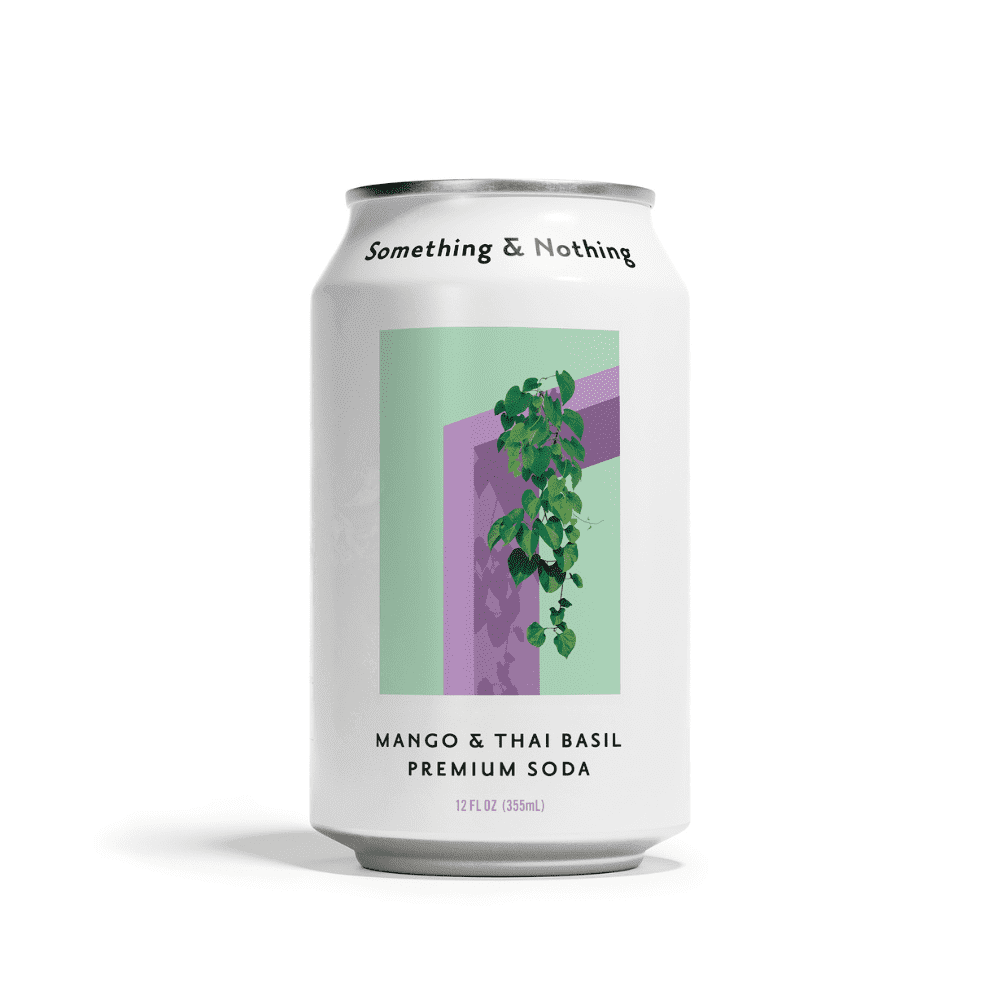 Mango & Thai Basil Premium Soda