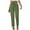Green, variant on fatyb Women's High Waisted Dress Pants Formal Work Straight Pants Ladies Business Office Casual Trousers