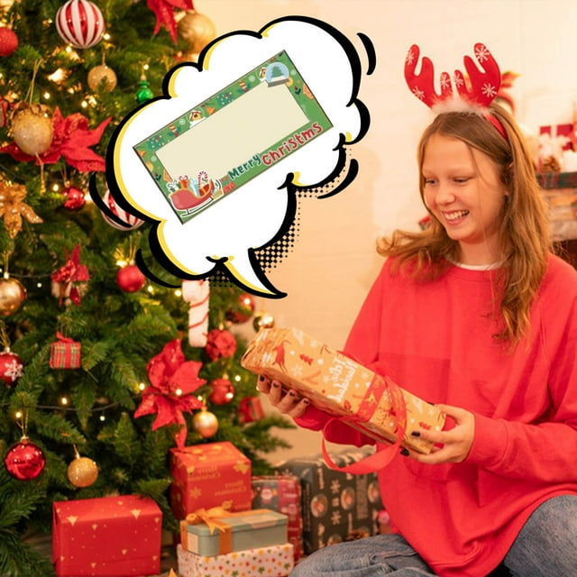 Christmas Money Clip Wooden Money Clip Personalized Card Case Cash Envelope Money Clip Premium