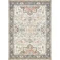 thumbnail image 5 of Toyoso 5x7 Area Rug Big Carpet for Living Room Bedroom Home Decor Washable Oriental Vintage Floral Distressed Rugs Large Indoor Carpets with Non Slip Back for Dining Room Office Floor -Multi, 5 of 8