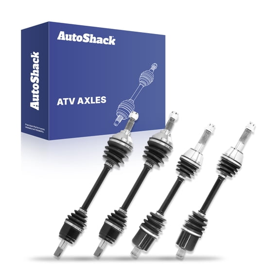 AutoShack Front and Rear CV Axle Shaft Assembly Set of 4 Replacement for 2014-2020 Polaris RZR 570 2018-2019 Polaris RZR 570 EPS Driver and Passenger Side Kit DRV030400014