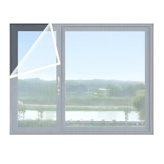 SELIVO Window Insulation Kit, for Winter Keep Cold Out, Transparent Film, Easy to Open for Ventilation, Reusable Plastic Window Wrap