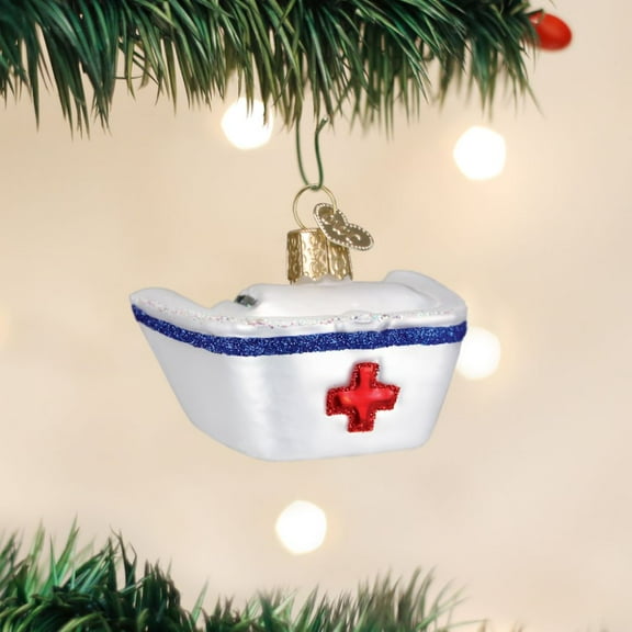 Old World Christmas Nurse'S Cap Ornament