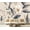 Color10, variant on Peel and Stick Wallpaper Hexagonal Patterns Gold Outlines White Marble Golden Hexagon Marble Modern Art Wall Mural Decor Self Adhesive and Removable 100in x 144in