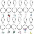 thumbnail image 2 of Llavero Chapado en plata de aleación de Zinc para mujeres y hombres, regalo para amantes, llavero colgante de limón para pareja de bodas, gran oferta, envío directo, 2 of 4