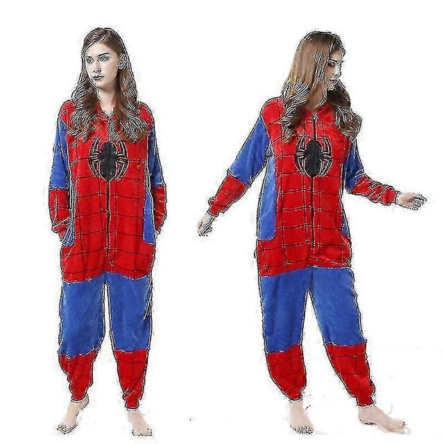 Spiderman One Piece Pajamas Comfortable Soft Pajamas