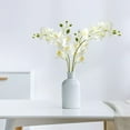 thumbnail image 5 of 42Cm Artificial Orchid Stems With 3 Lifelike Flowers For Home Kitchen Wedding Centerpieces Vase Arrangements Table Decor, 5 of 9