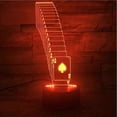 thumbnail image 3 of SCSYV 3D Night Light LED Illusion Desk Table Lamp Poker Pretty Gift for Infant Touch Sensor Awesome Decoration Gift for Brother and Sister Led 7 Color, 3 of 5