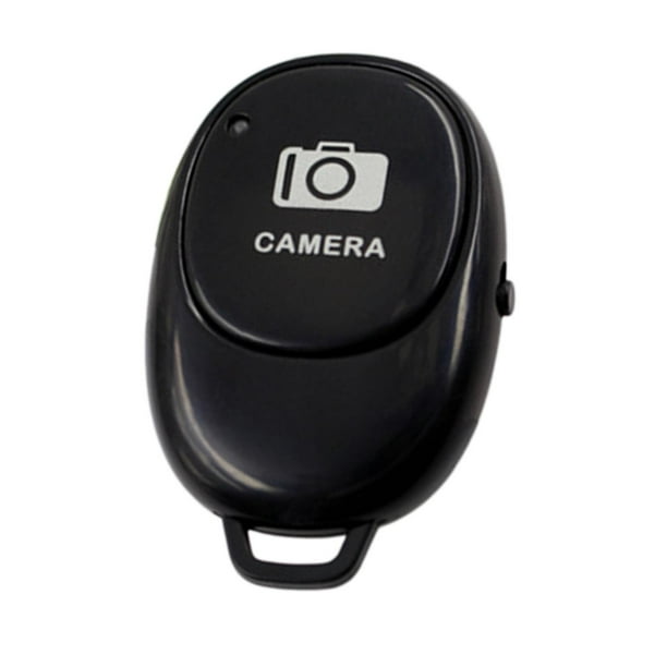 Control remoto para cámara, teléfono compacto, obturador para selfies, teléfono celular Android. Negro