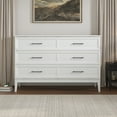 thumbnail image 6 of AFI Santa Fe Queen Wood Murphy Bed Chest with 6" Mattress and Charger, White, 6 of 19