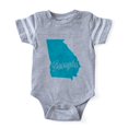 thumbnail image 1 of CafePress - 4 3 Georgia - Cute Infant Baby Football Bodysuit, 1 of 1