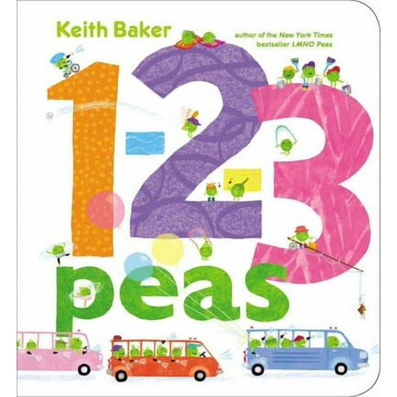 1-2-3 Peas (Board Book)