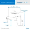 thumbnail image 2 of Danze D224530 Amalfi Single-Handle Bathroom Faucet, Chrome, 2 of 6