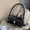 83#Black, variant on PU Leather Armpit Bag for Women, Vintage Stylish Underarm Shoulder Bag, Durable Metal Buckle Handbag with Comfortable Strap for Daily Commute Dating Shopping Casual Outings Streetwear