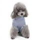 thumbnail image 3 of Zhuge Ropa para perros, suéter de invierno para cachorros, camisa cálida y gruesa suave (gris, XL), 3 of 4