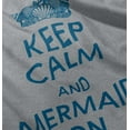 thumbnail image 4 of Keep Calm Mermaid On Beach Day Cute Youth T Shirt Tee Girls Infant Toddler Brisco Brands 18M, 4 of 5