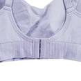 thumbnail image 7 of MOJOGO Women's Maternity Bra Open Front Breastfeeding Nursing Bras Ribbed Comfort Sleep Bra with Support L, 7 of 7