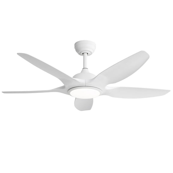 Sofucor 48-Inch Modern Ceiling Fan with LED Dimmable Lights, Remote, Reversible, 3CCT, Quiet 6 Speeds