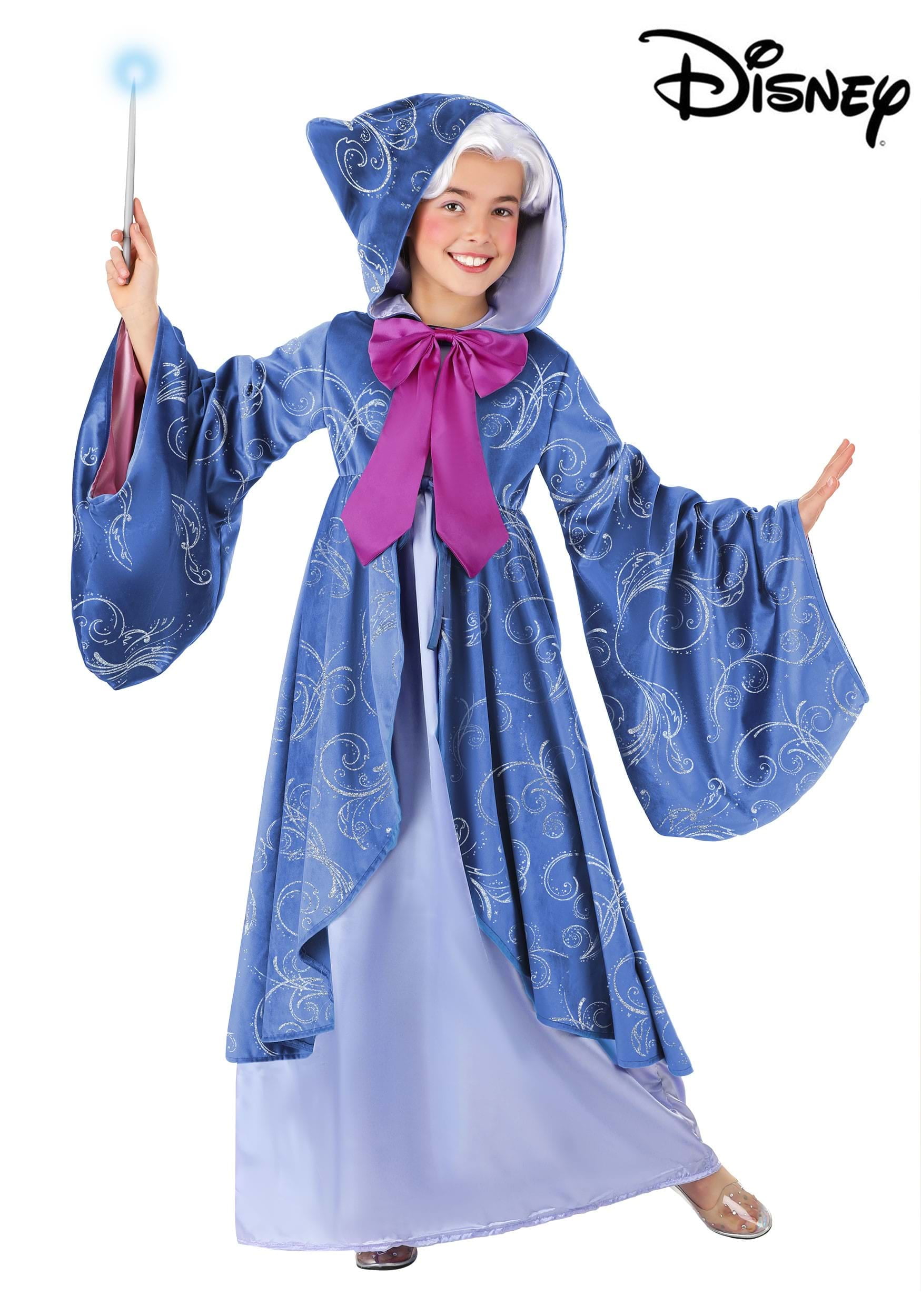 Kid's Premium Disney Fairy Godmother Costume - Walmart.com